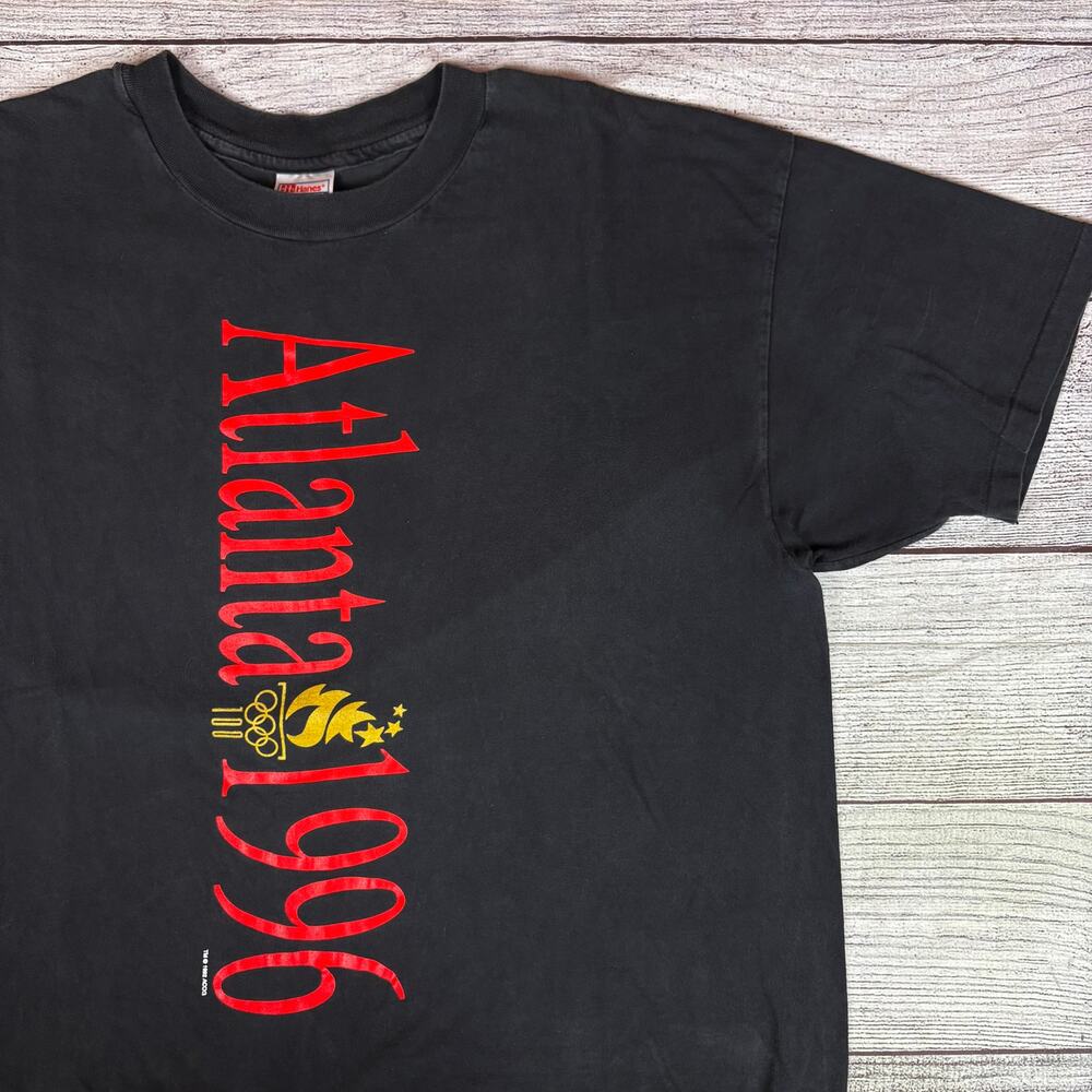 Vintage 1996 Atlanta Olympics 100th Anniversary T-shirt